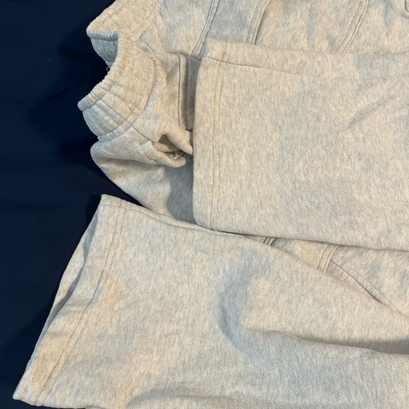 Heather cloud white TNA cargo sweats - Picture 8 of 11